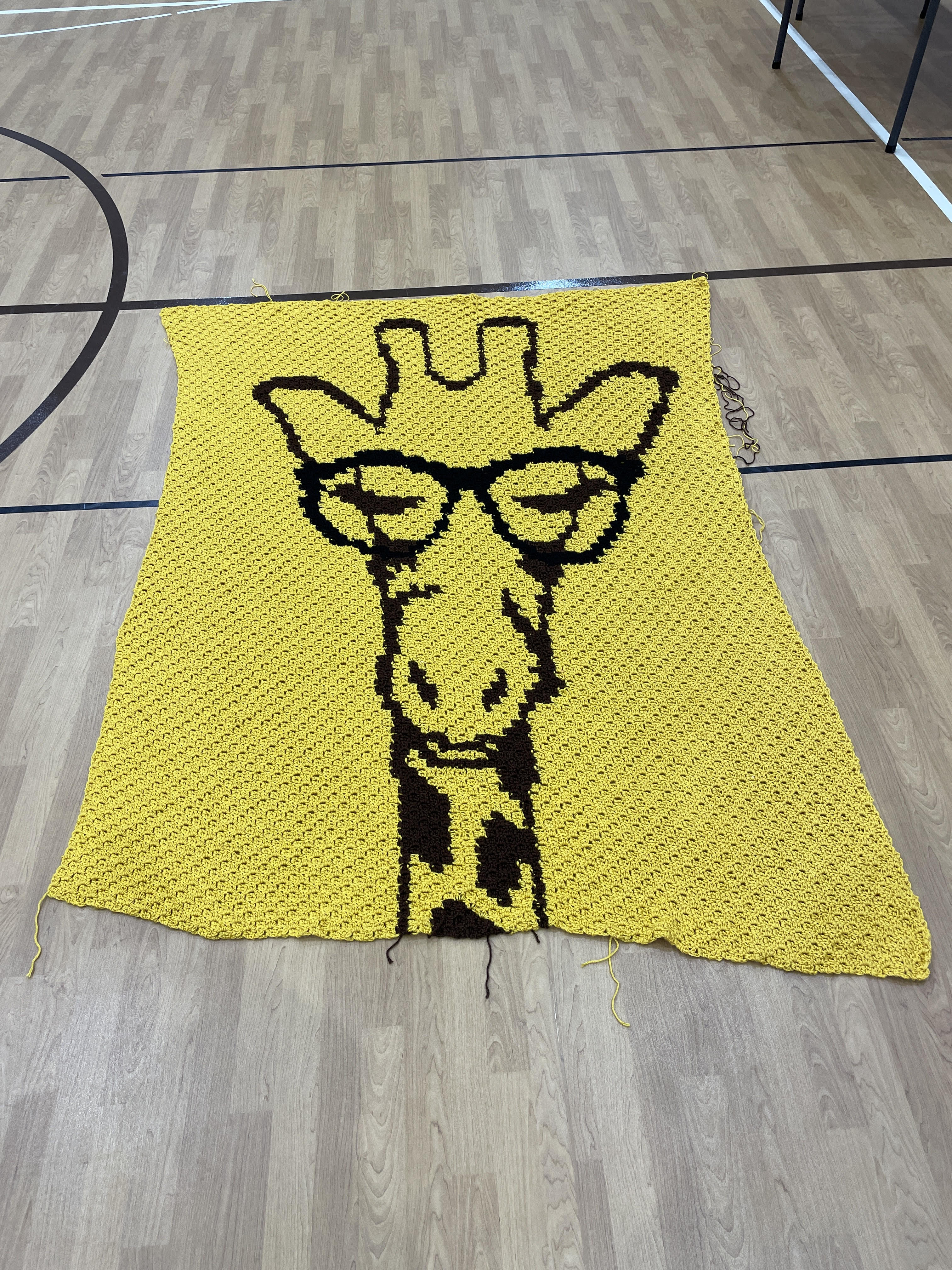 Giraffe blanket